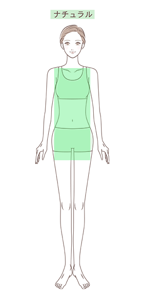 ナチュラルの方